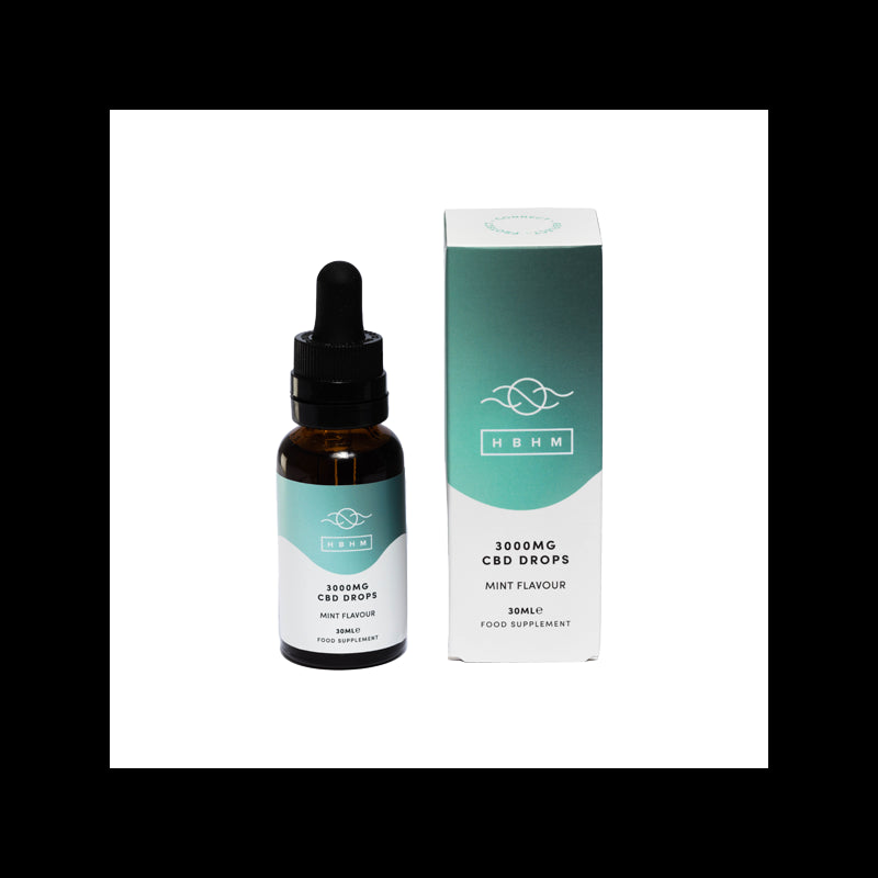 HBHM 3000mg CBD MCT Oil - 30ml