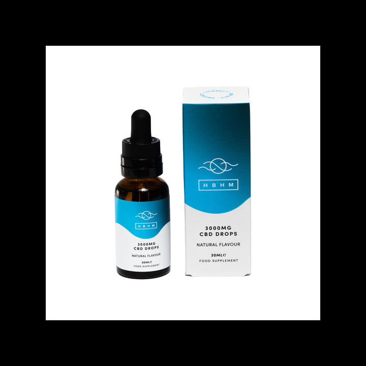 HBHM 3000mg CBD MCT Oil - 30ml