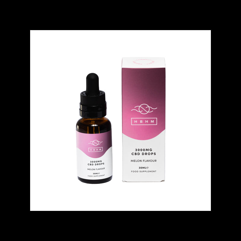 HBHM 3000mg CBD MCT Oil - 30ml