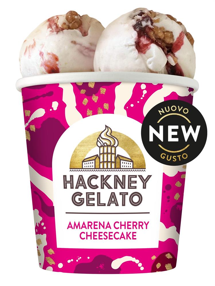 Amarena Cherry Cheesecake Gelato 460ml