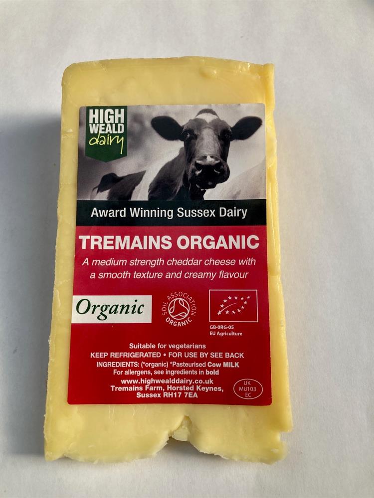 Organic Tremains Cheddar 150g