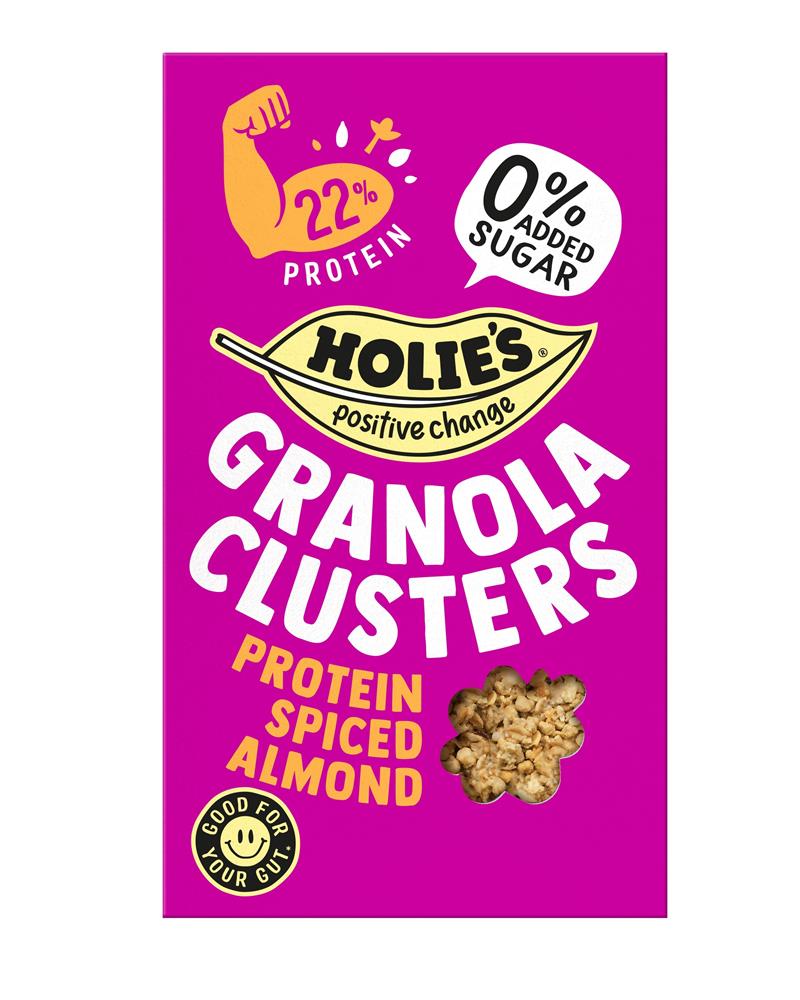 Granola Clusters Protein Spiced Almond 400g