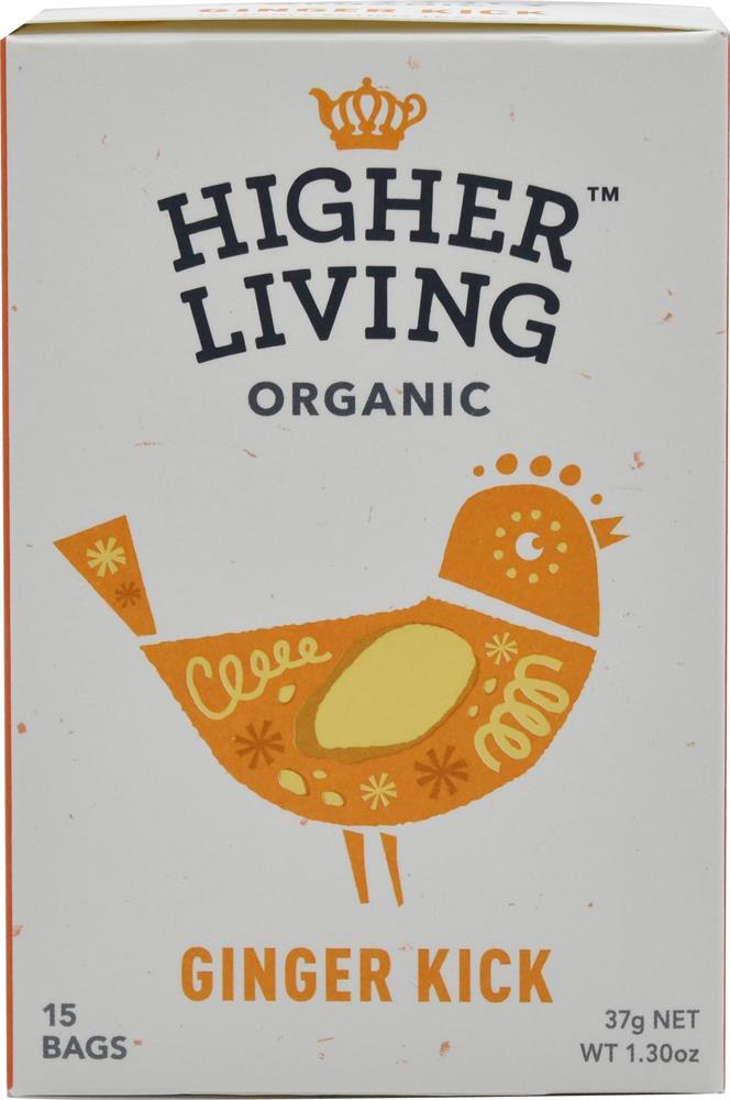 Ginger Kick Organic Infusion - 15 bags