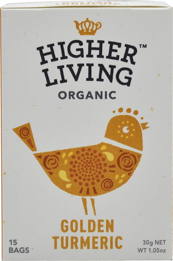 Golden Turmeric Organic Herbal Infusion - 15 Bags