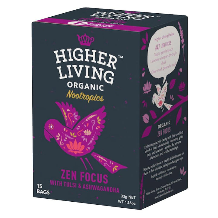 Nootropics Zen Focus Tea - 15 bags