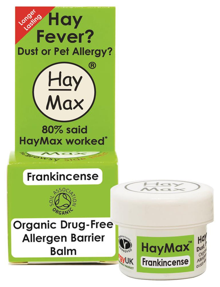 HayMax Frankincense Organic Allergen Barrier Balm 5ml