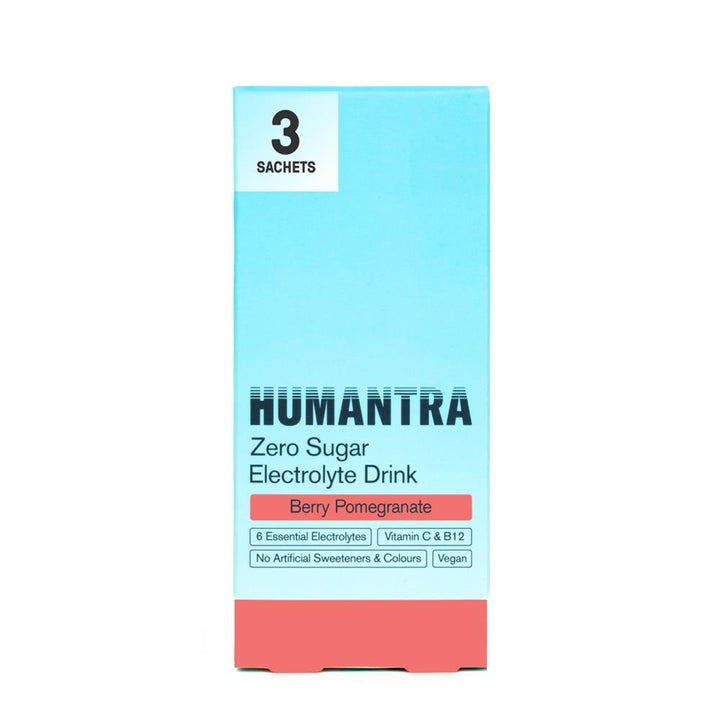 Humantra Berry Pomegranate Electrolyte 1 Box of 3 Sachets - 11g