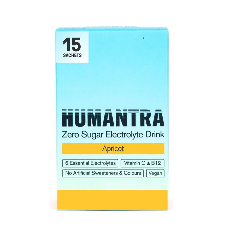 Humantra Apricot Electrolytes 1 Box of 15 sachets - 63g