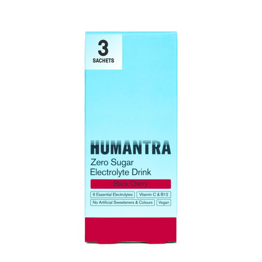 Humantra Black Cherry Electrolyte 1 box of 3 sachets - 11g