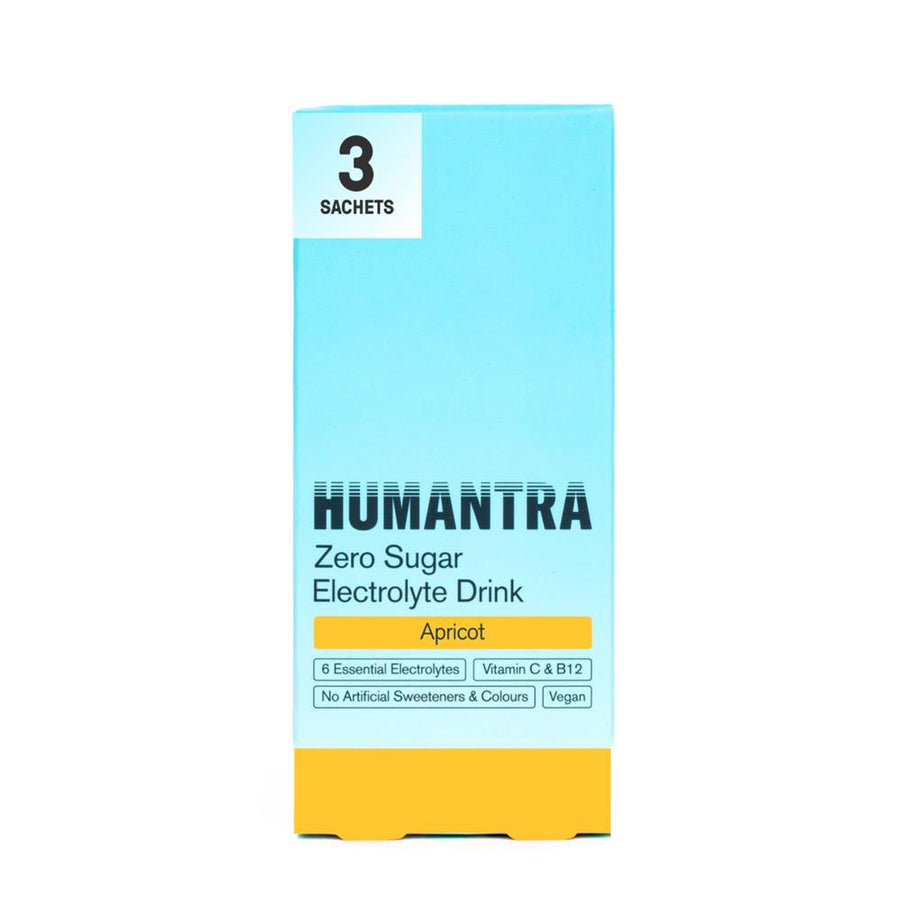 Humantra Apricot Electrolyte 1 box of 3 sachets - 11g