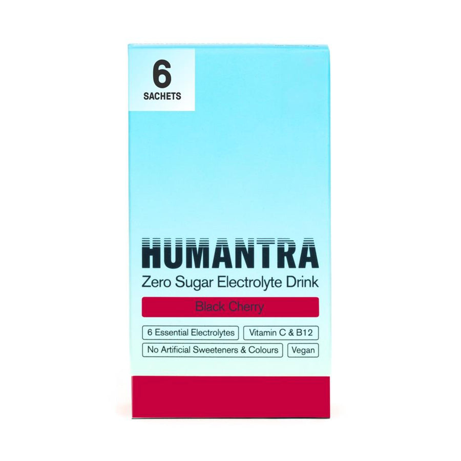 Humantra Black Cherry Electrolyte 1 Box of 6 sachets - 24g