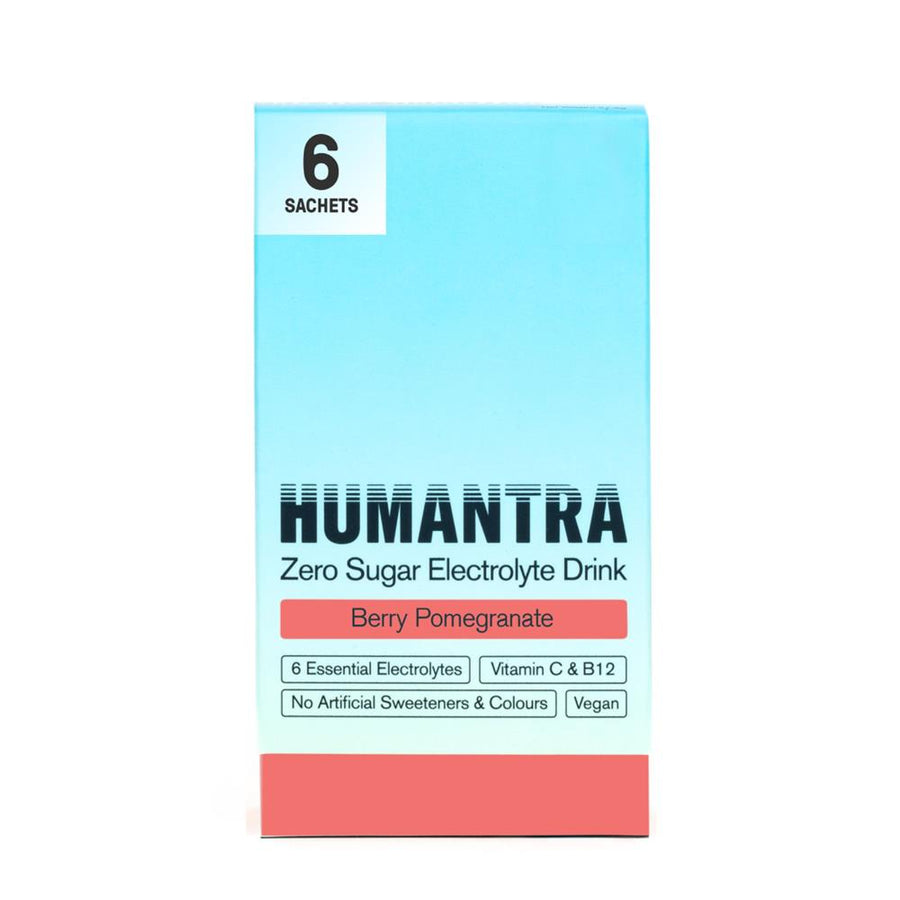 Humantra Berry Pomegranate Electrolyte 1 Box of 6 Sachets - 22g