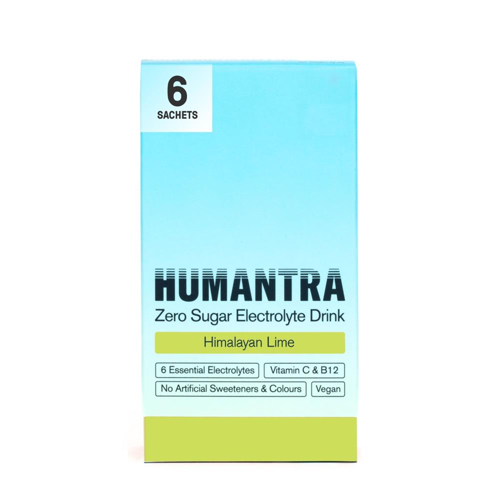 Humantra Himalayan Lime Electrolytes 1 box of 6 sachets - 22g