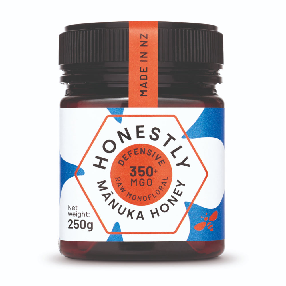 Honestly Manuka Premium Raw Manuka Honey 350+ MGO 250g