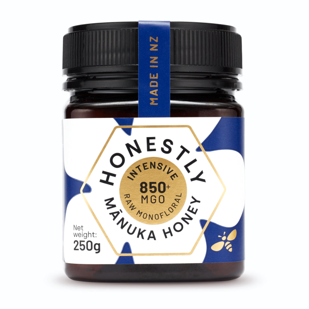 Honestly Manuka Premium Raw Manuka Honey 850+ MGO 250g