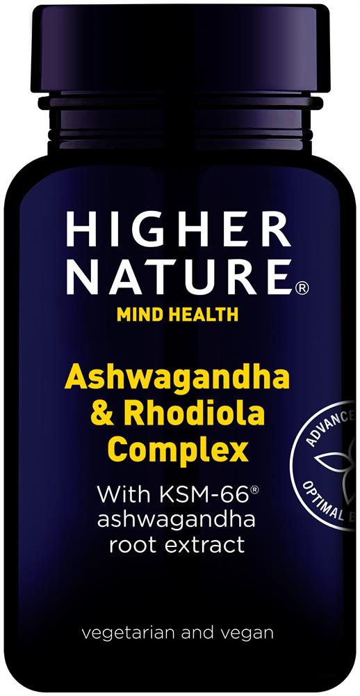 Ashwagandha & Rhodiola Complex 30 Capsules