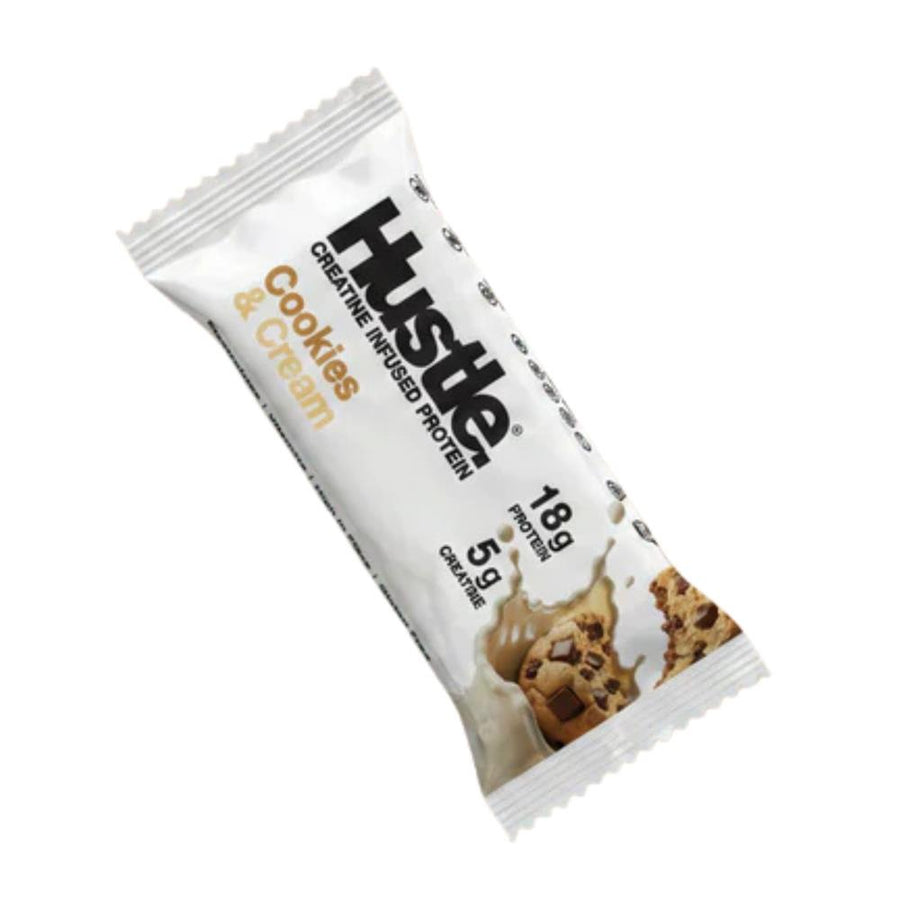 Cookies & Cream Flavour Creatine Infused Protein Bar 75g