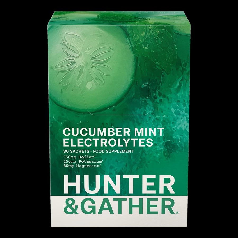 Hunter & Gather Electrolytes Cucumber & Mint - 30 x Sachet