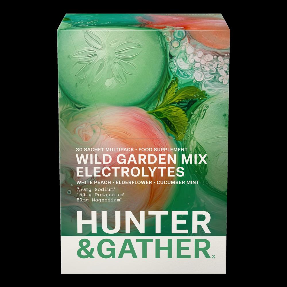 Hunter & Gather Electrolytes Wild Garden Mixed Pack - 30 x Sachet