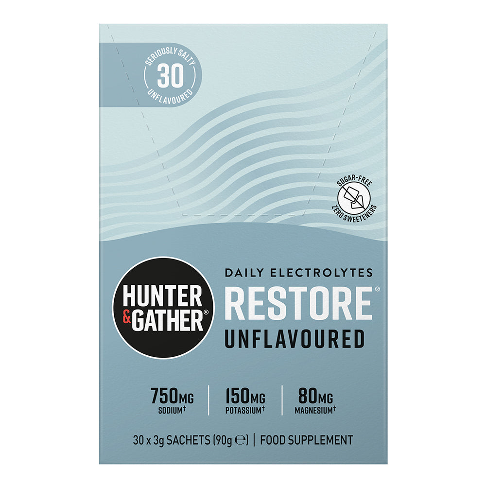 Restore Hydration Electrolytes Unflavoured 30x3g
