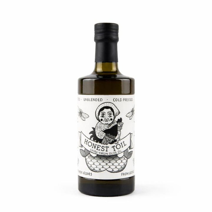 Honest Toil Unfiltered Cold Pressed Greek Extra Virgin Olive Oil 500ml