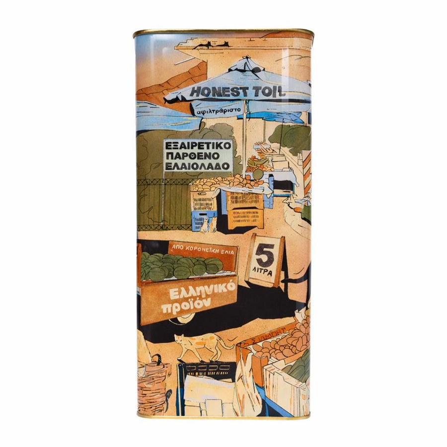 Honest Toil Unf. Cold Pressed Greek Extra Virgin Olive Oil 5L