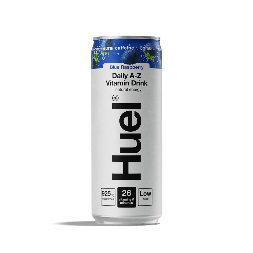 Huel Daily A-Z Blue Raspberry multi-vitamin drink