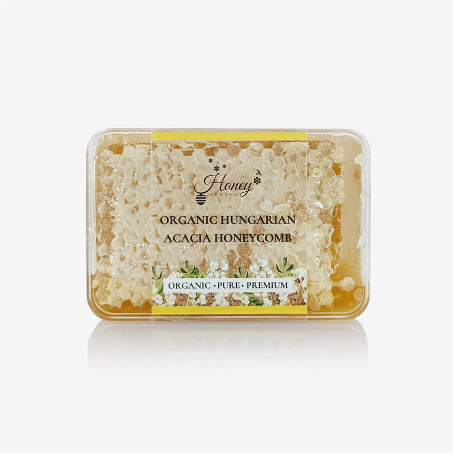 Honey Heaven Organic Acacia Honeycomb 250g