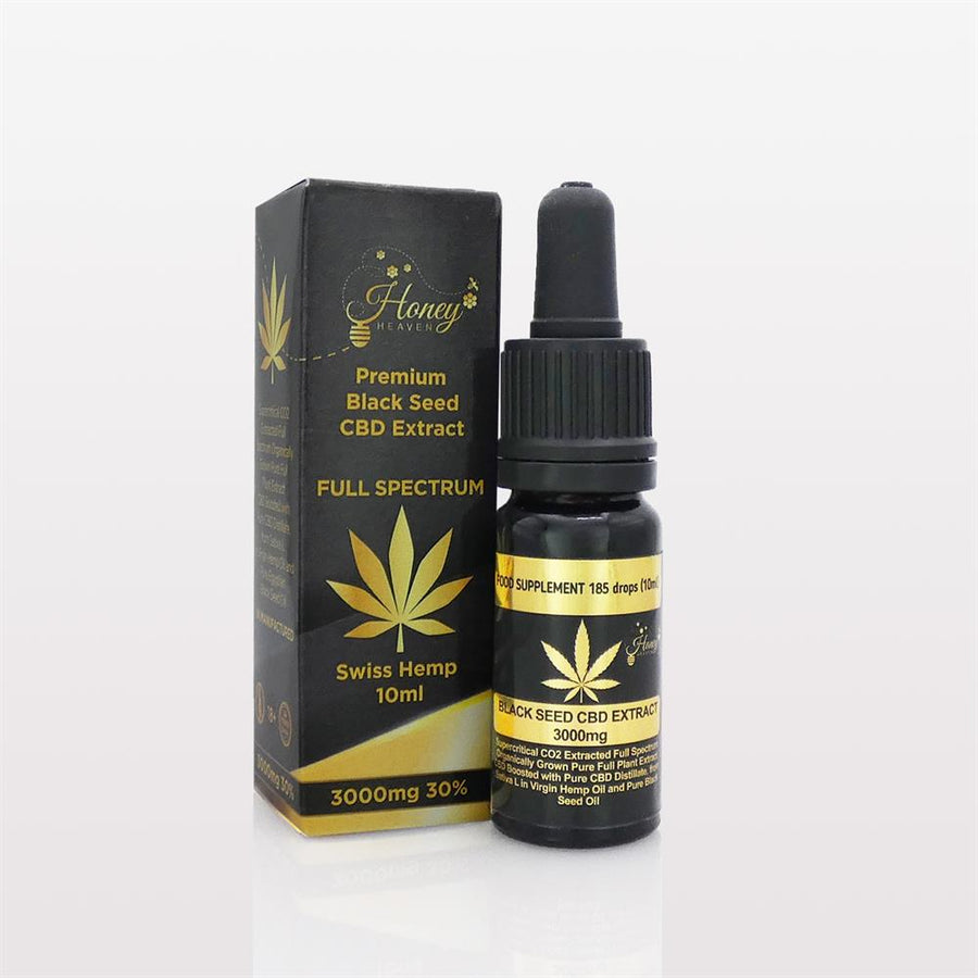 Honey Heaven Premium Black Seed CBD Oil 1500mg 15% 10ml