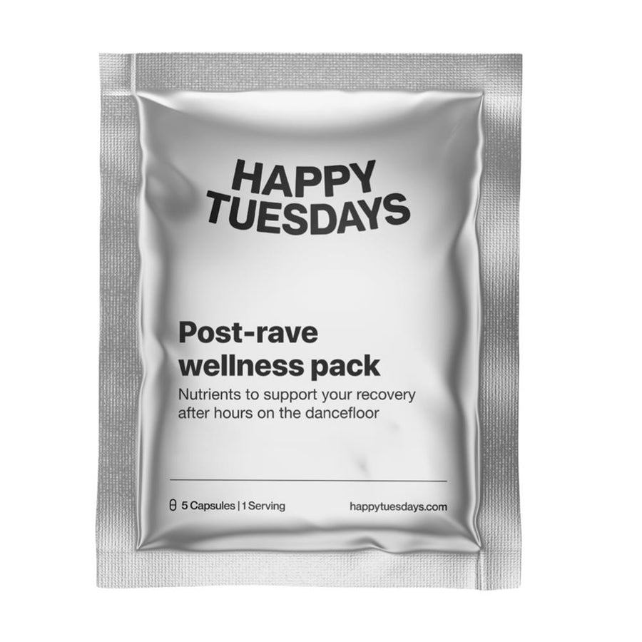 Happy Tuesdays Post-Rave Wellness Packs