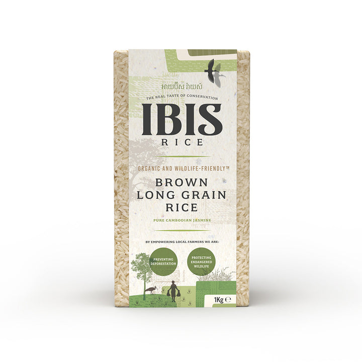 Organic Brown Long Grain Rice Jasmine 1kg