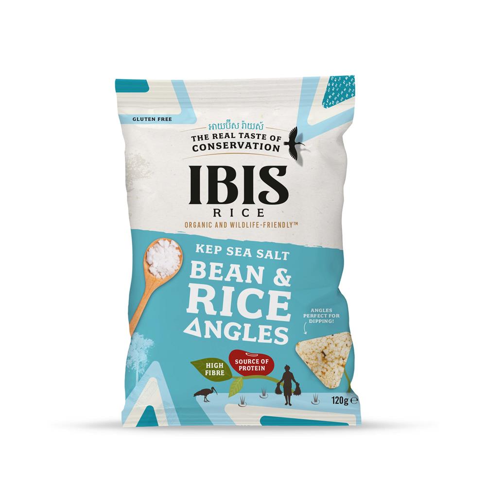 Organic Bean & Rice Angles Kep Sea Salt 120g