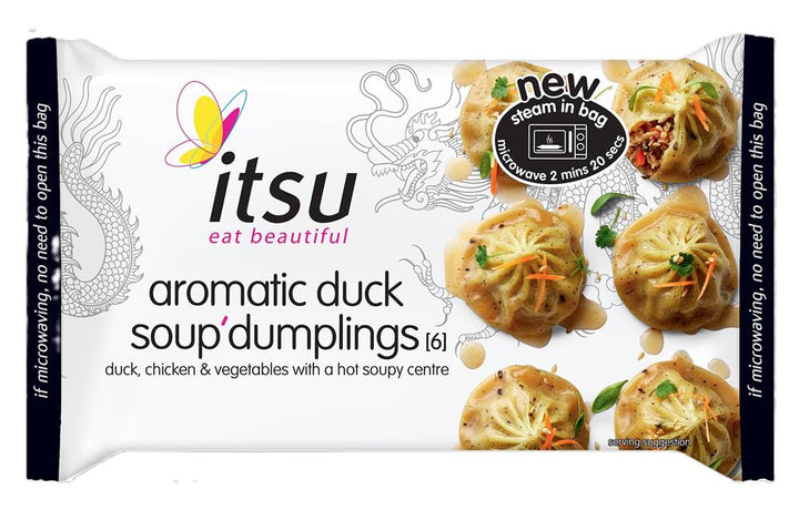 itsu Soup Dumplings - Aromatic Duck 168g