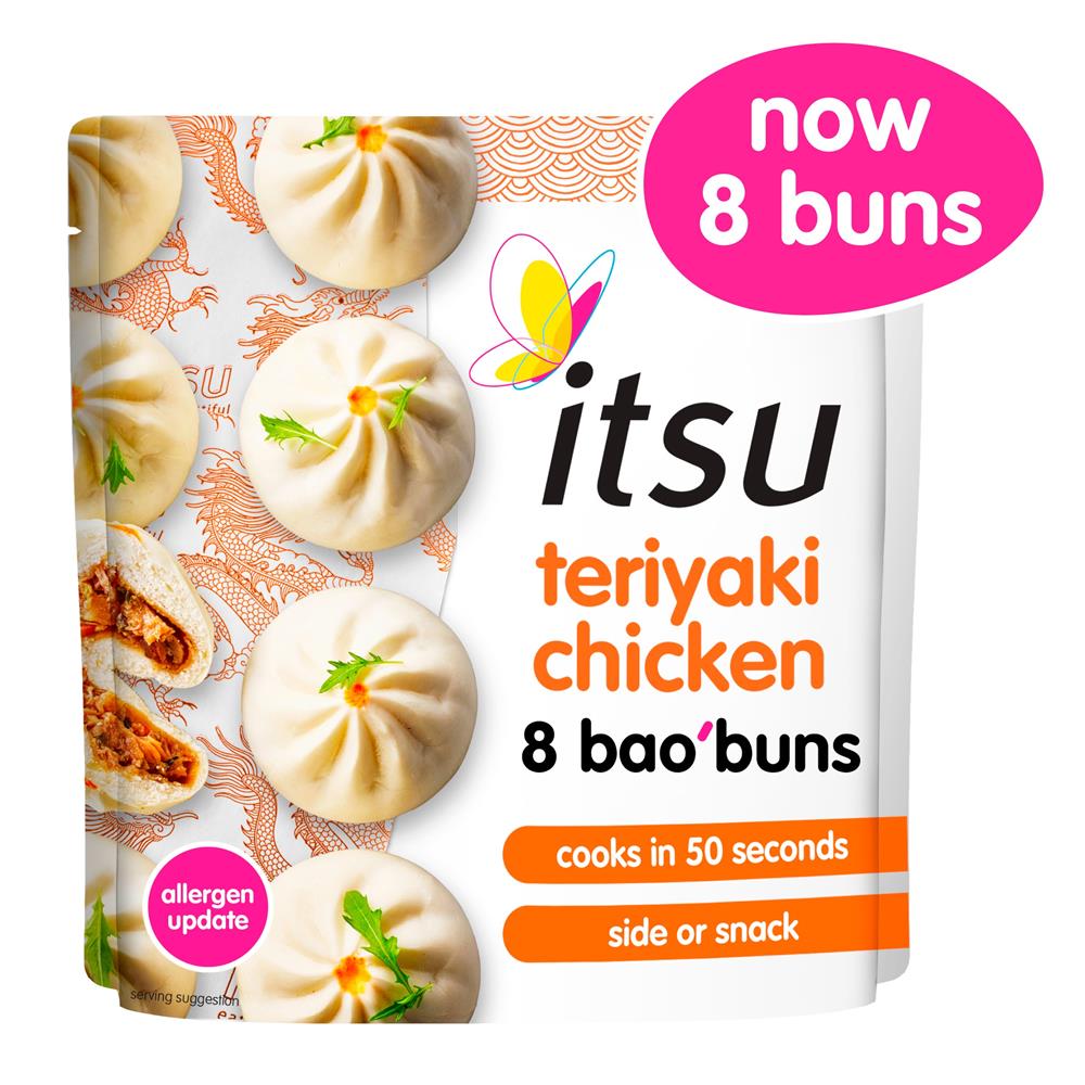 itsu Teriyaki Chicken Bao Buns 256g