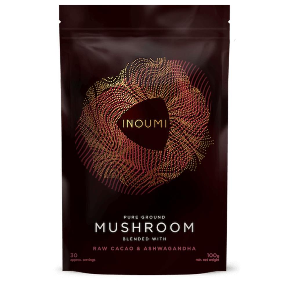 Mushroom Raw cacao & Ashwagandha pouch no sugar 30 servings