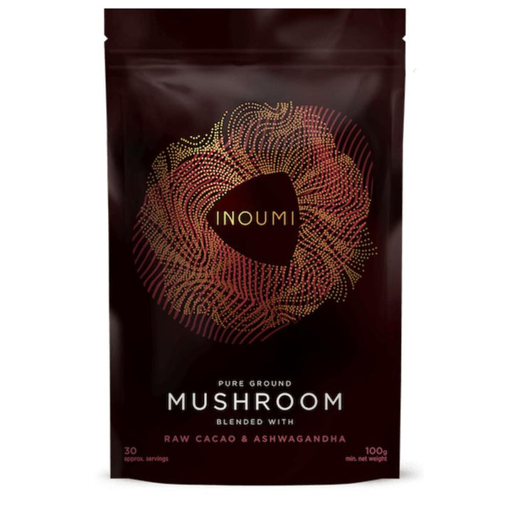 Mushroom Raw cacao & Ashwagandha pouch no sugar 30 servings