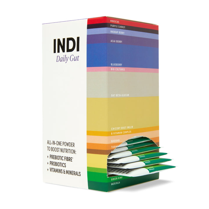 INDI Daily Gut High Fibre Powder (28 x 12g sachets)