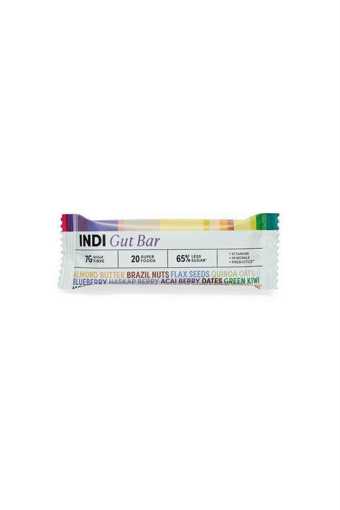 Indi Gut Bar High Fibre Vegan Gluten-free Snack Bar 35g