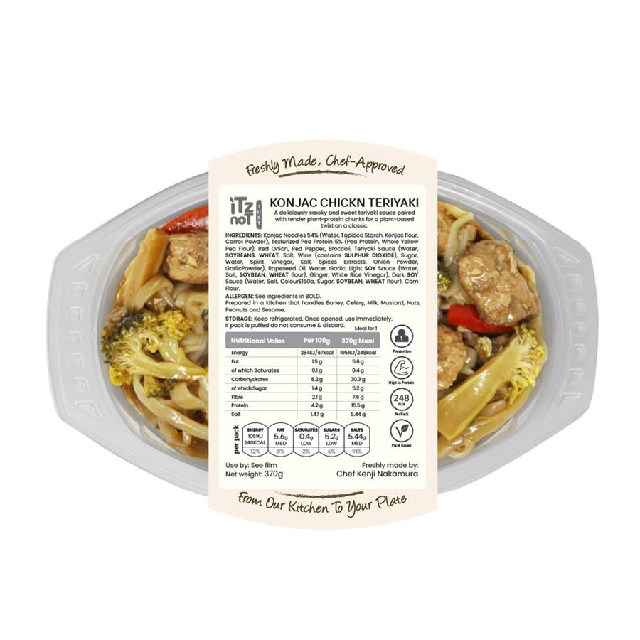 Itz Not Chick'n Konjac Teriyaki 370g