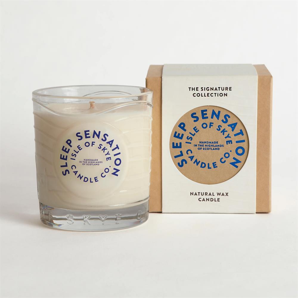 Sleep Sensation Island Natural Wax Candle 9.1cm x 8.2cm x 8.2cm