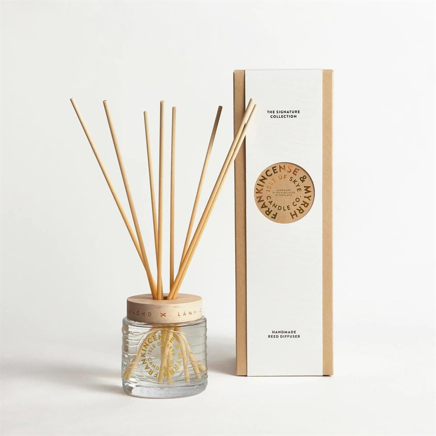 Frankincense & myrrh Reed Diffuser 27cm 8.5cm x 8.5cm