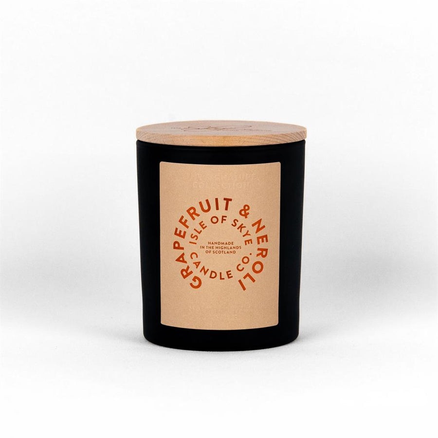 Grapefruit & Neroli Black Candle 9.5cm x 8cm x 8cm