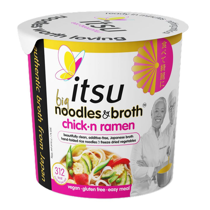 Big Chick'n Ramen Noodles & Broth Pot 96g