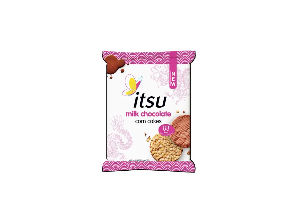 Milk Chocolate Corn Cakes 34g