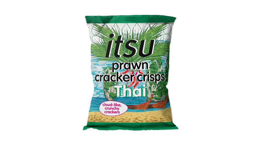 Thai Sweet Chilli Prawn Cracker Crisps Sharing Bag 60g