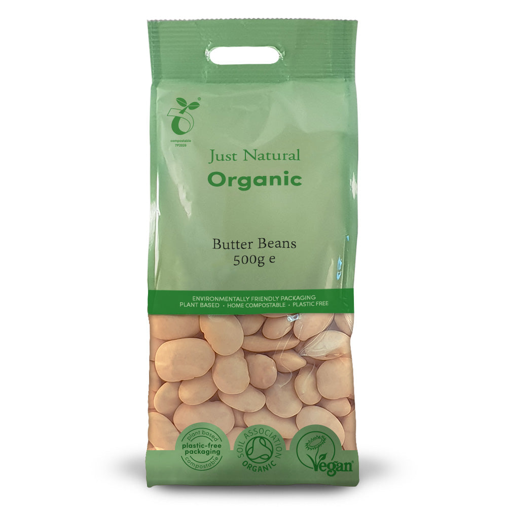 Organic Butter Beans 500g