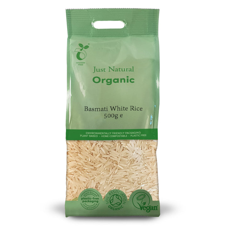 Organic Basmati White Rice 500g