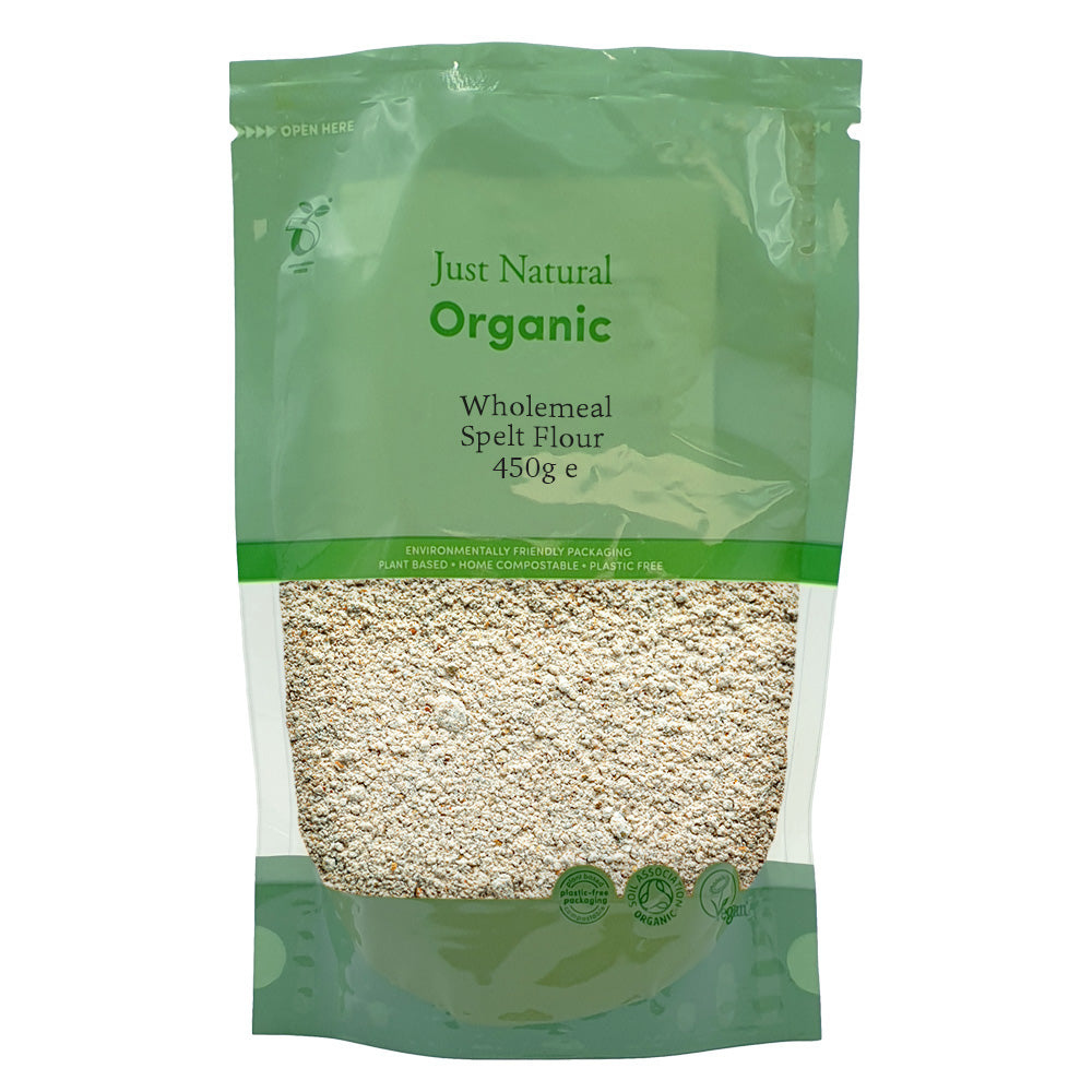 Organic Wholemeal Spelt Flour 450g