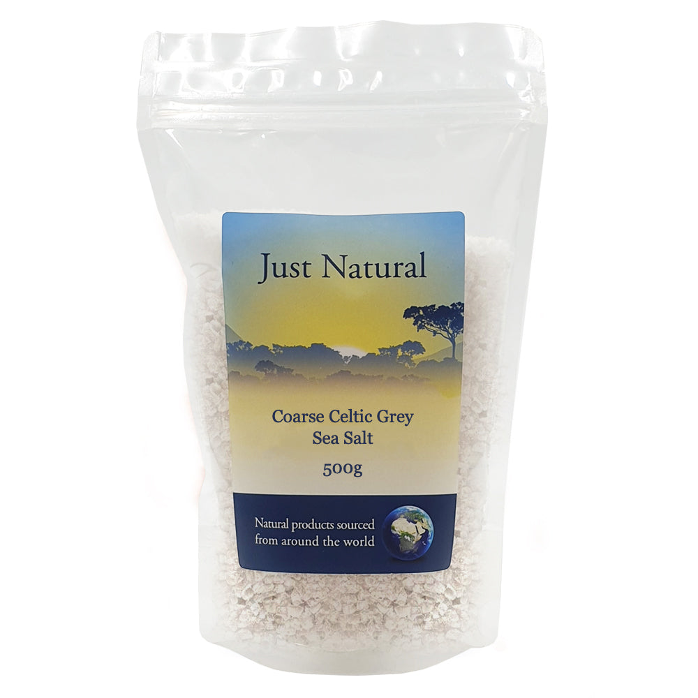 Coarse Celtic Sea Salt hand harvested in Guerande 500g