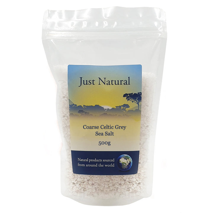 Coarse Celtic Sea Salt hand harvested in Guerande 500g